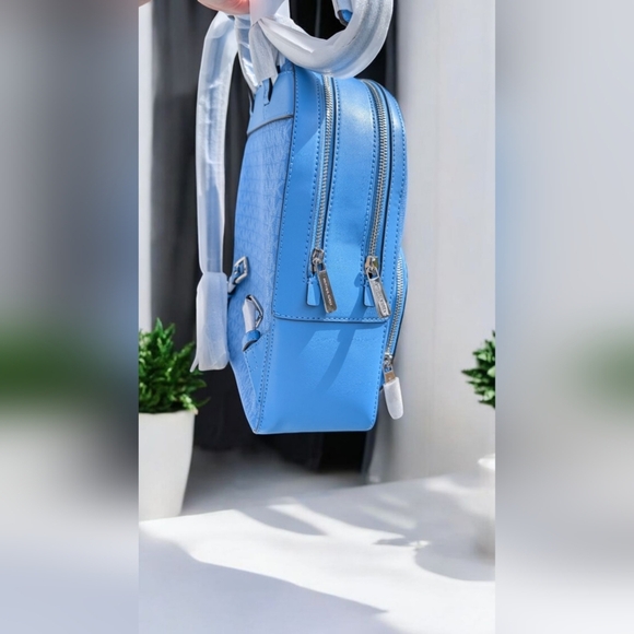 NWT Michael Kors Jaycee Medium Backpack MK South Pacific - Picture 5 of 8